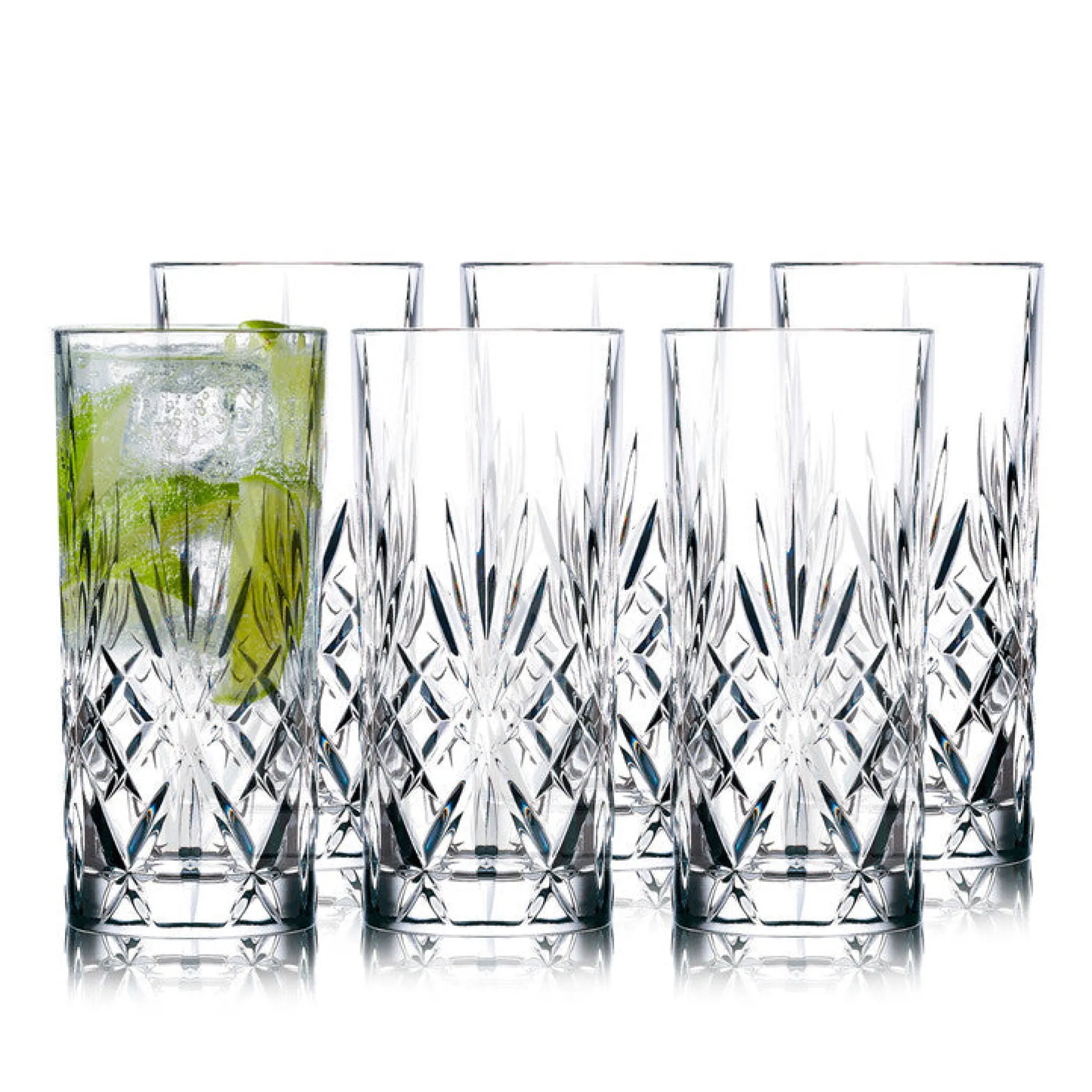 Melodia highball krystalglas 6 stk.