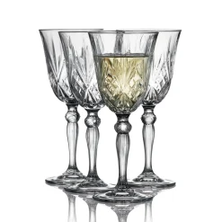 Melodia hvidvinglas 4 stk