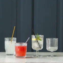 Metal sugerør 6 stk.