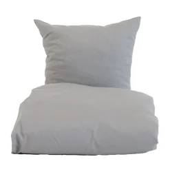 Micro tern sengetøj 140x200 cm lys grå