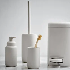 Mono toiletbørste hvid