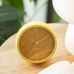 Monocle vækkeur okkergul