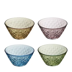 Mosaic skål 4 stk. mix