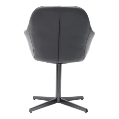 New Age læder m. drejefod