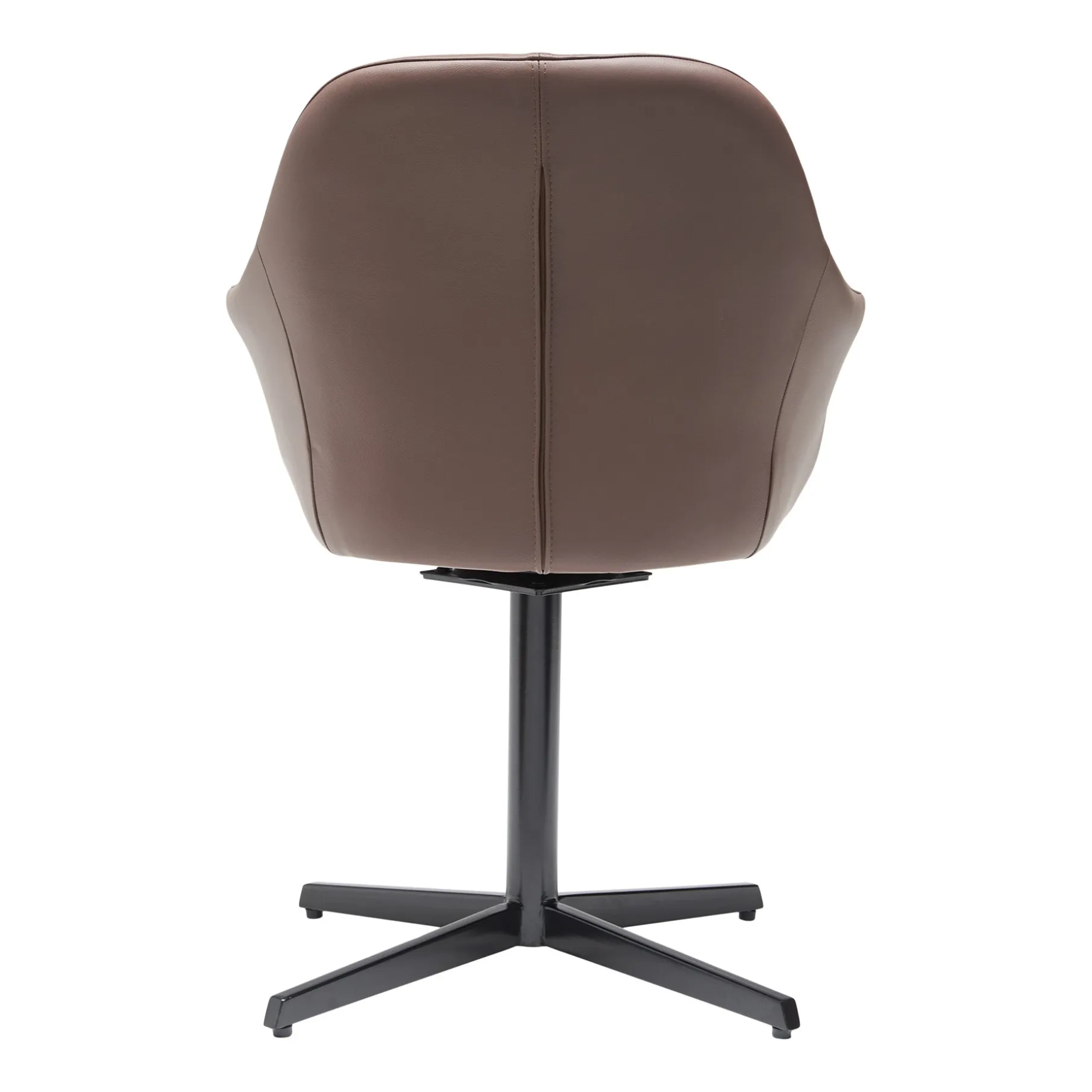 New Age læder m. drejefod