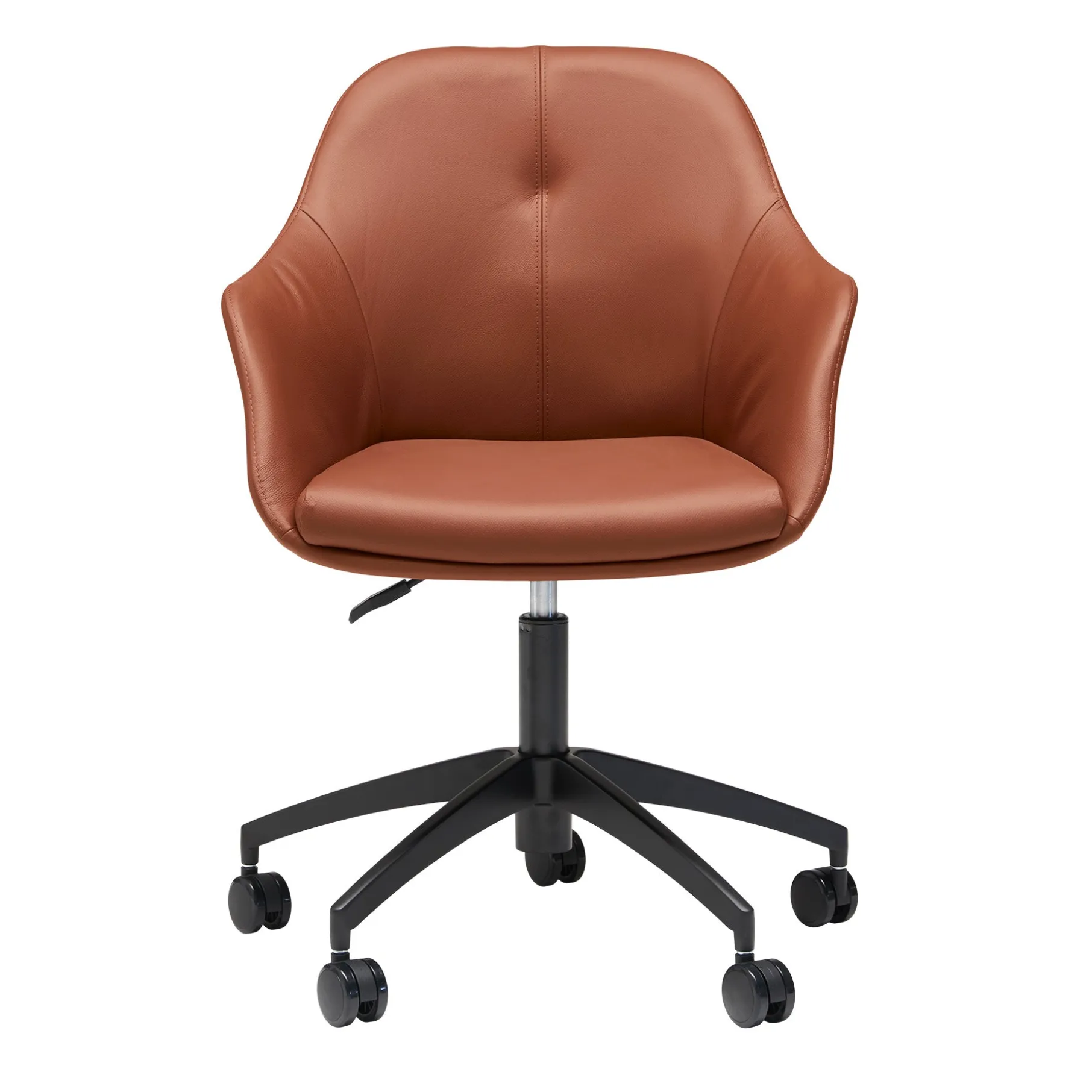 New Age læder m. kontorben