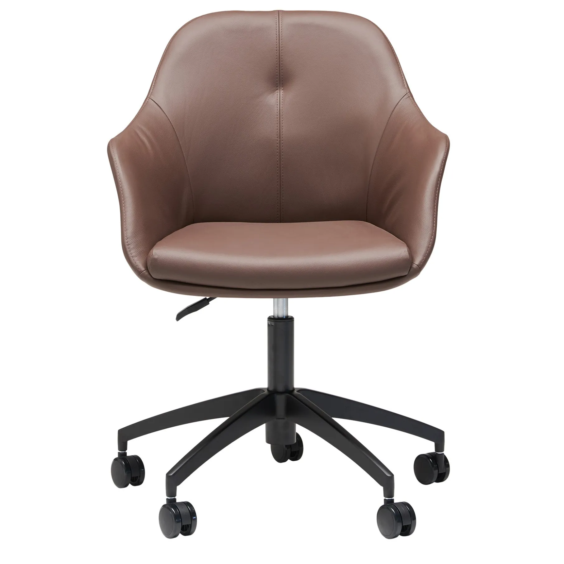 New Age læder m. kontorben