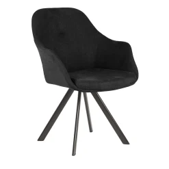 New Age sort stof m. drejeben