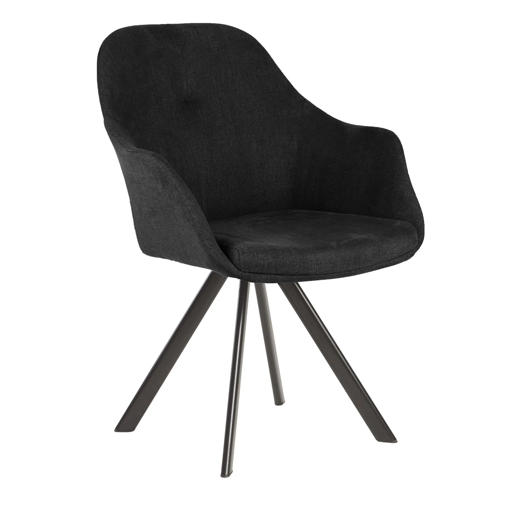 New Age sort stof m. drejeben