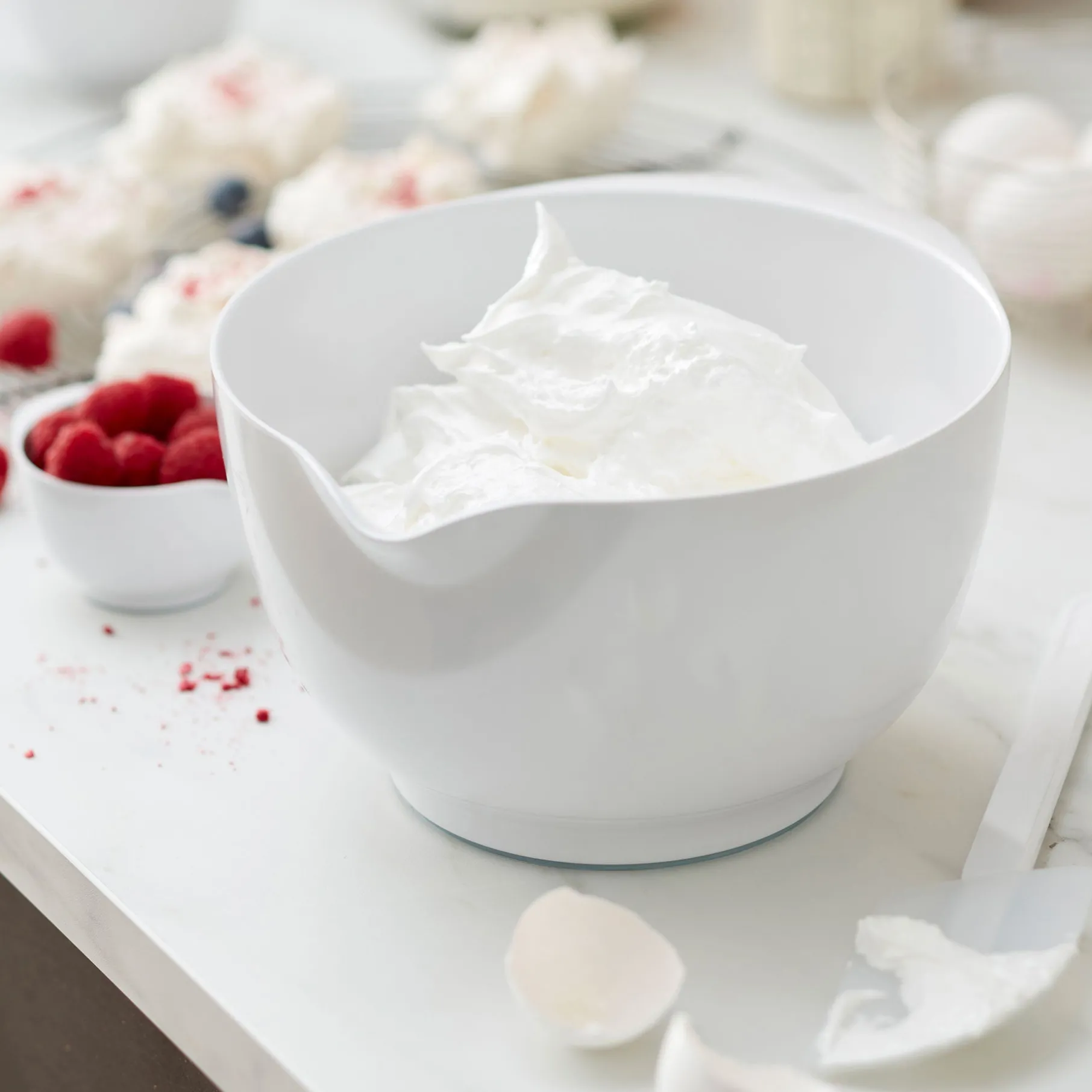 New Margrethe skål 3 L hvid