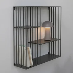 Nohr vægreol m. forskudte rum