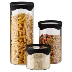 Opbevaringsglas, sæt af 3 str.