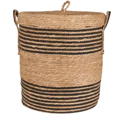 Peace Stripe vasketøjskurv