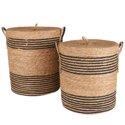 Peace Stripe vasketøjskurv