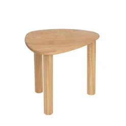 Pebble sidebord H45 cm, FSC-certificeret egetræ