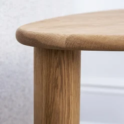 Pebble sidebord H45 cm, FSC-certificeret egetræ