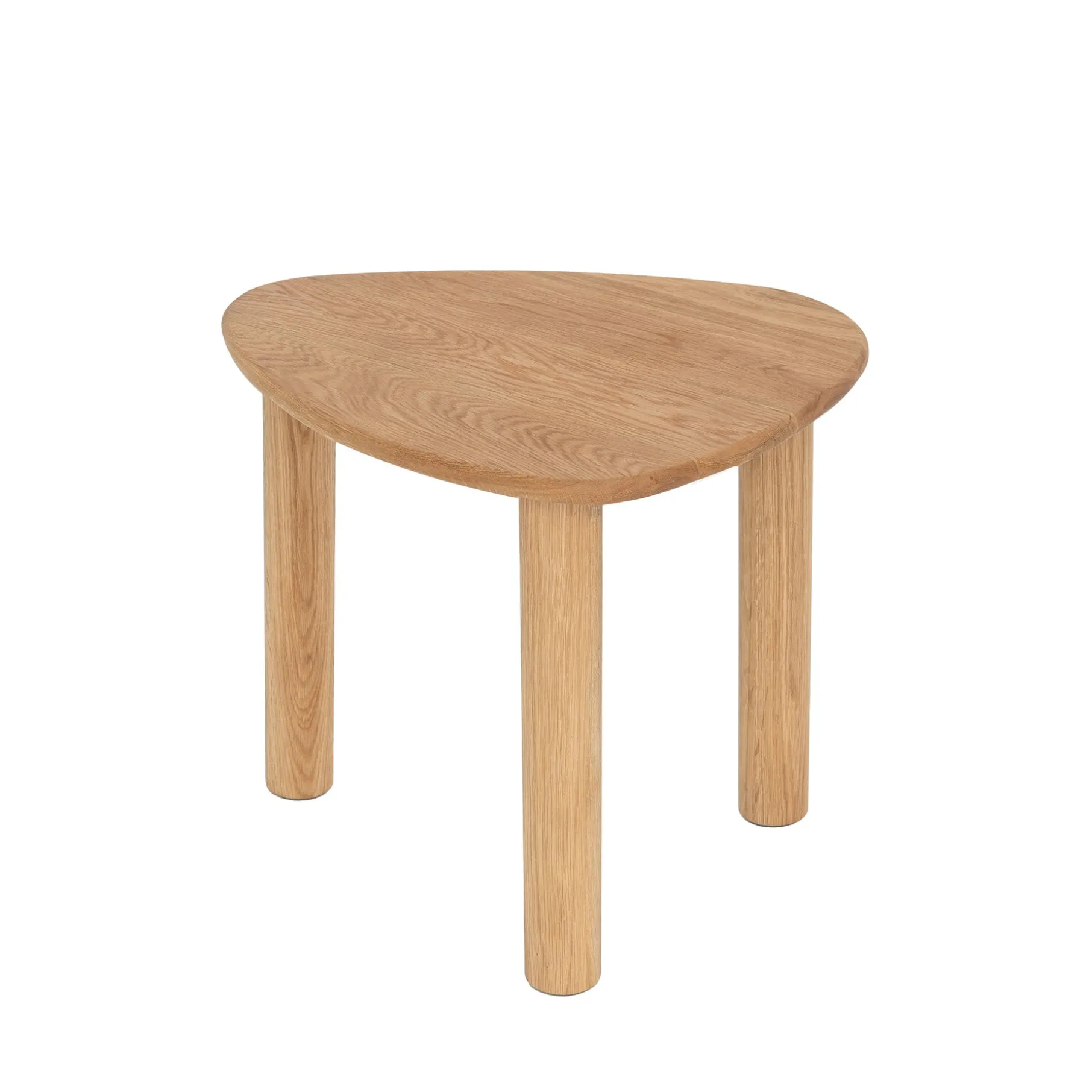 Pebble sidebord H45 cm, FSC-certificeret egetræ