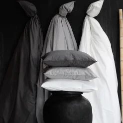 Percale sengetøj 140x200 cm hvid