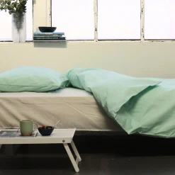 Percale sengetøj 140x220 cm ice