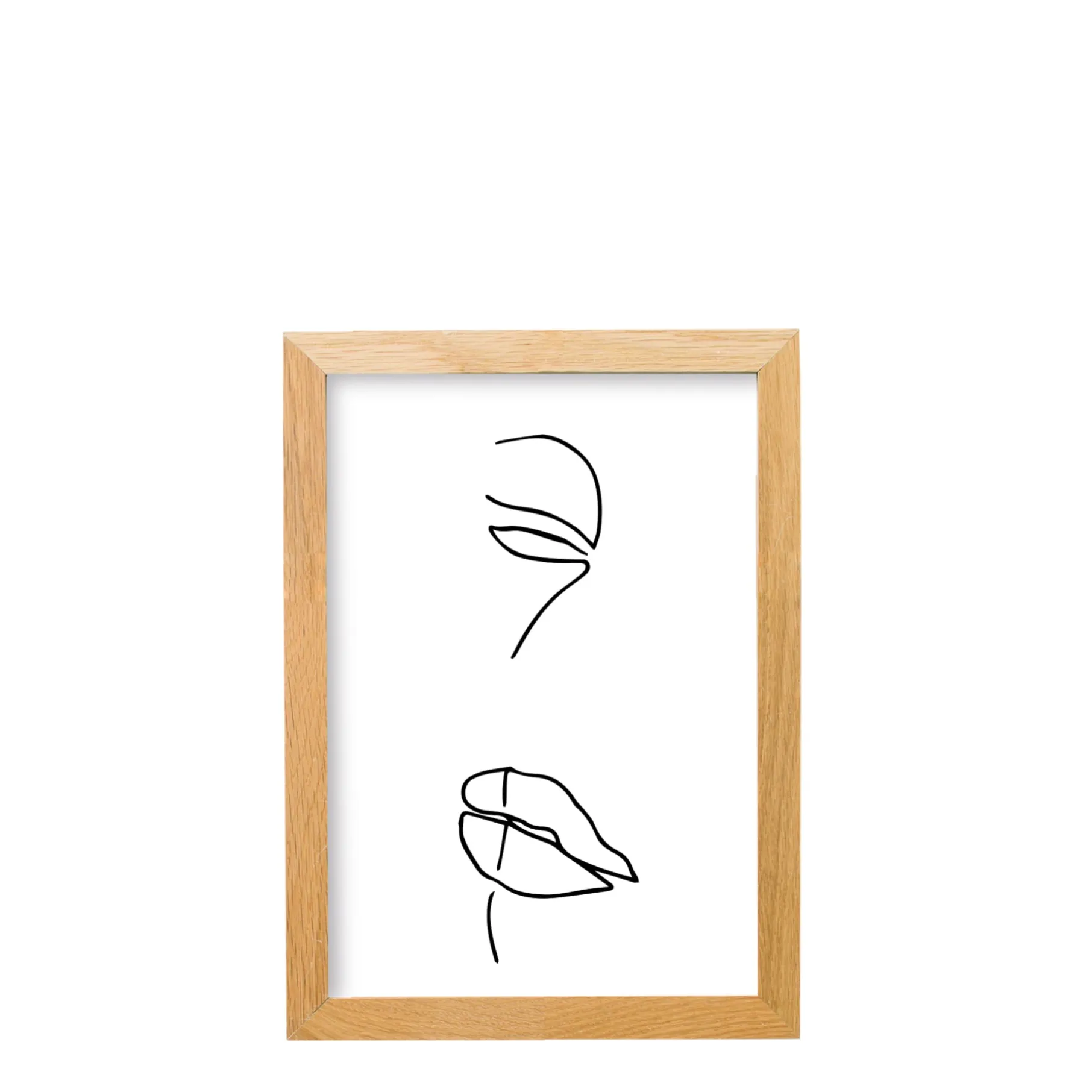Photo billedramme i egetræ 21x30 cm