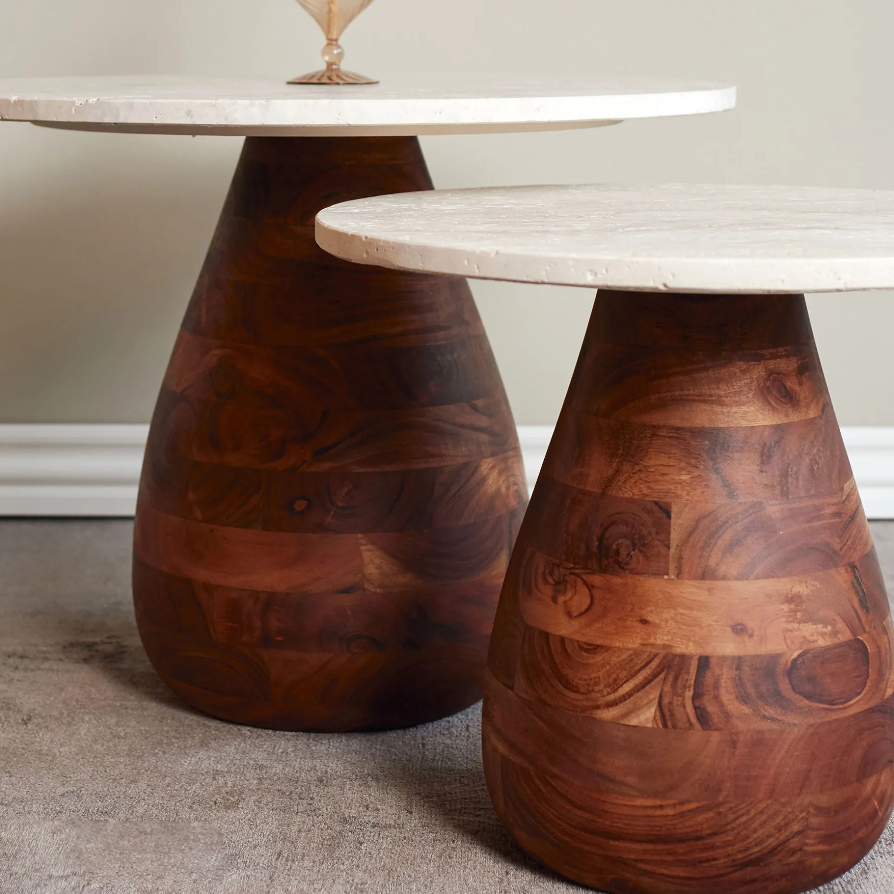 Pietra Sofaborde sæt 2 stk