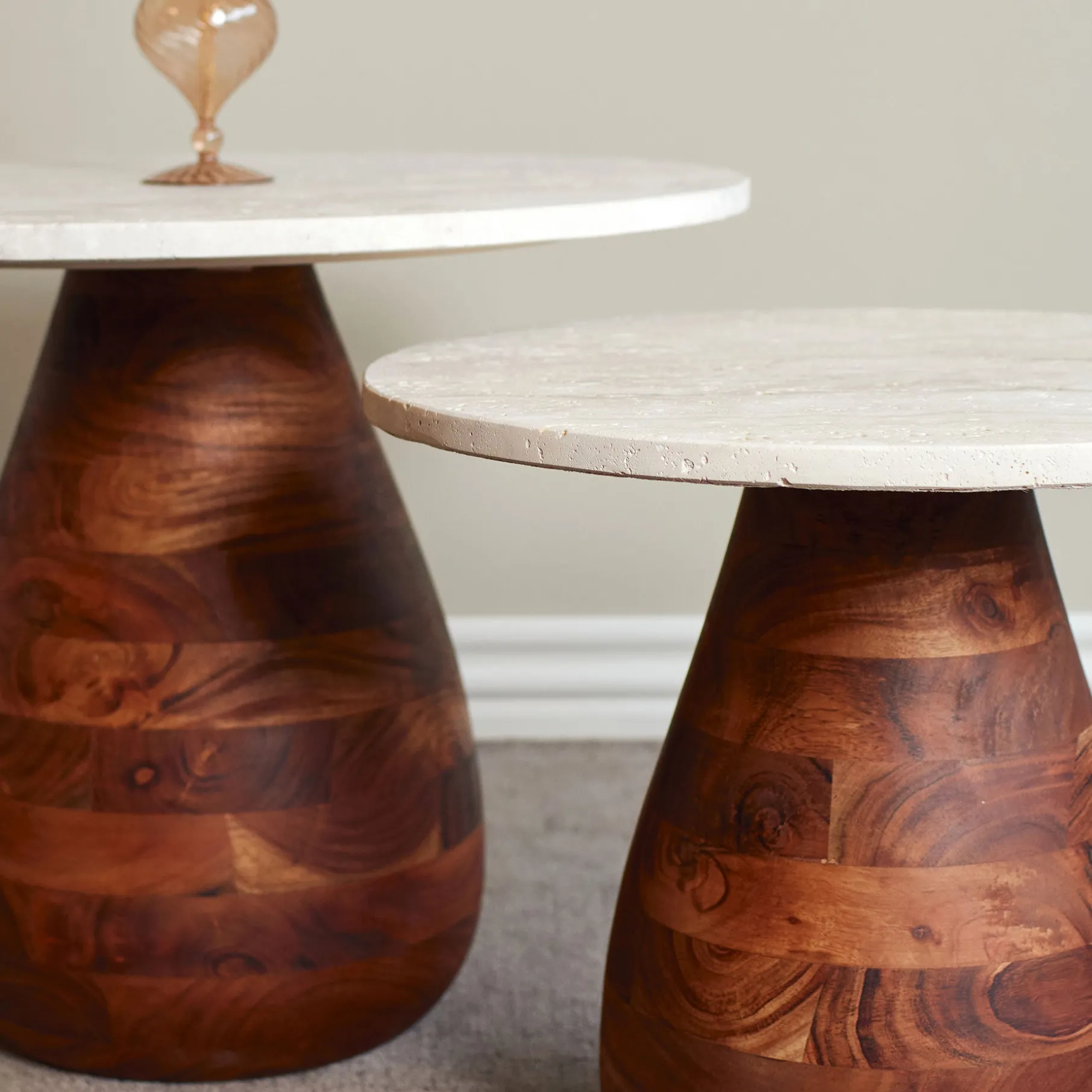 Pietra Sofaborde sæt 2 stk