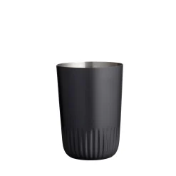 Plissé tandbørstekrus ash