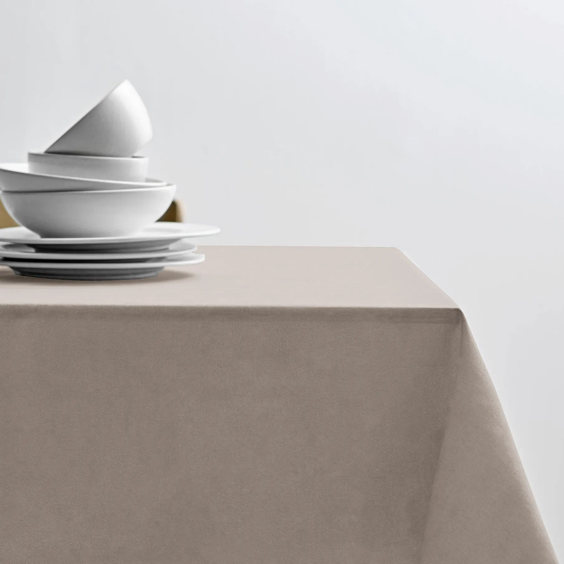 Pure Linen dug Ø160 cm nature