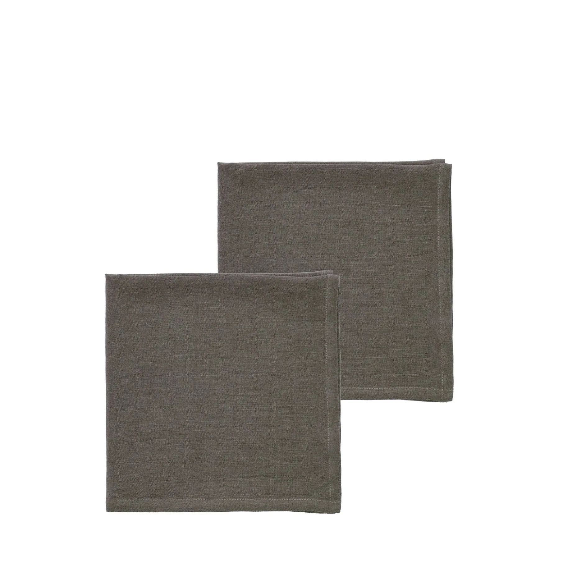 Pure Linen serviet earth 2 stk