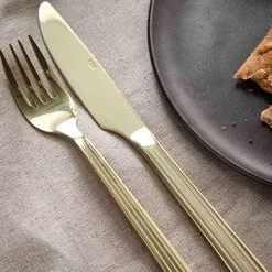 RAW bestiksæt 16 dele champagne