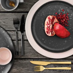 RAW bestiksæt 24 dele guldfarvet