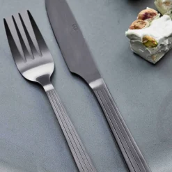 RAW bestiksæt 48 dele mat sort