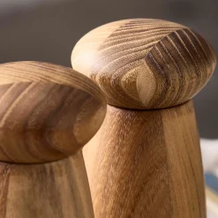 RAW kværnsæt m/bakke H13,4 cm teak