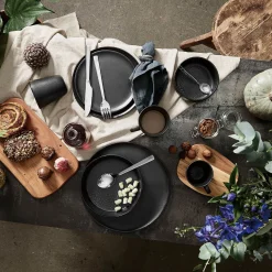 RAW middagstallerken Ø28 cm titanium black