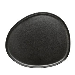 RAW Organic middagstallerken titanium black