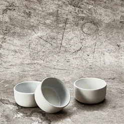 RAW 3-pak mini skål arctic white