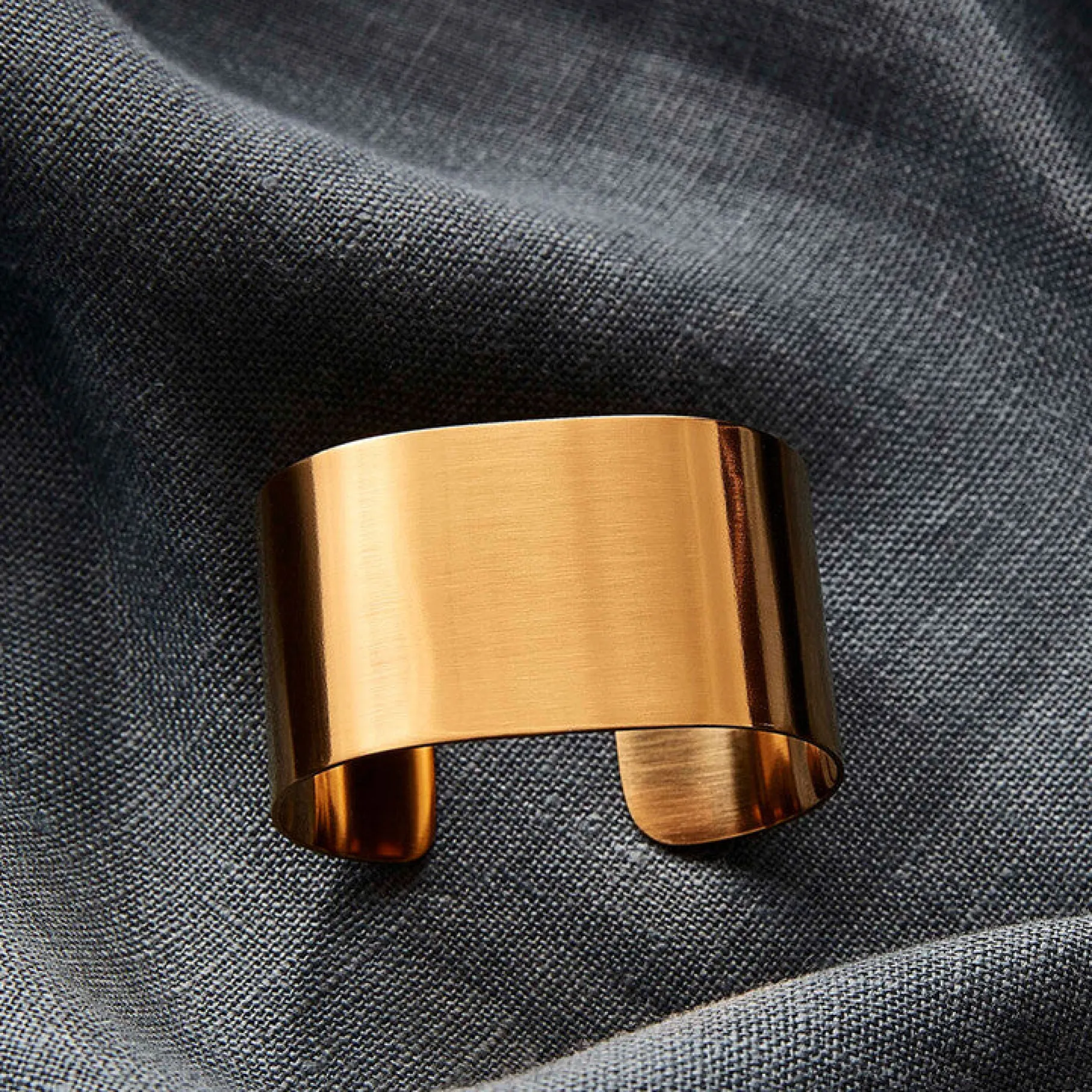 RAW servietring guldfarvet