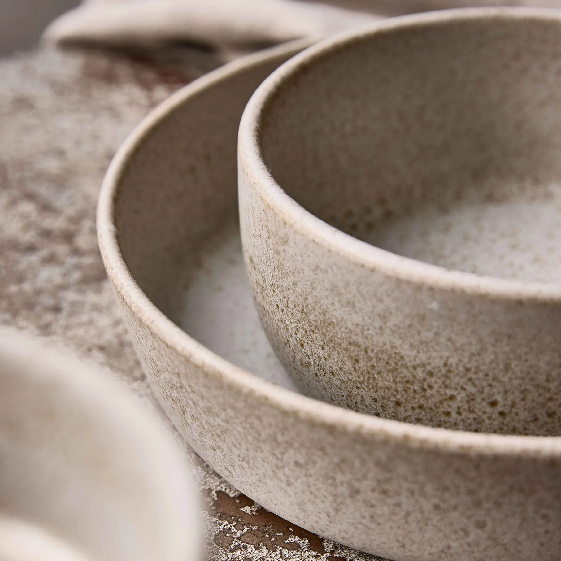 RAW suppetallerken Ø19,5 cm sandy beige