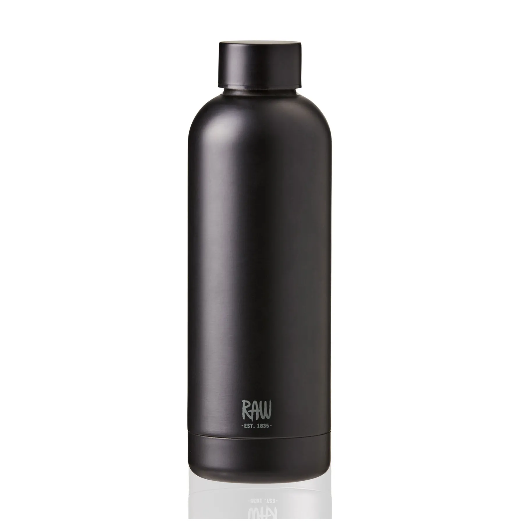 RAW To Go termoflaske 0,5 L mat sort