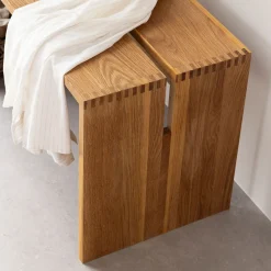 Rei bænk FSC certificeret egetræ L100 cm