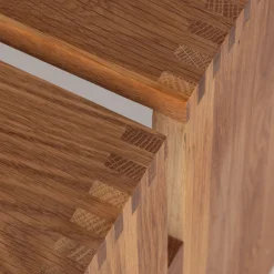 Rei bænk FSC certificeret egetræ L100 cm