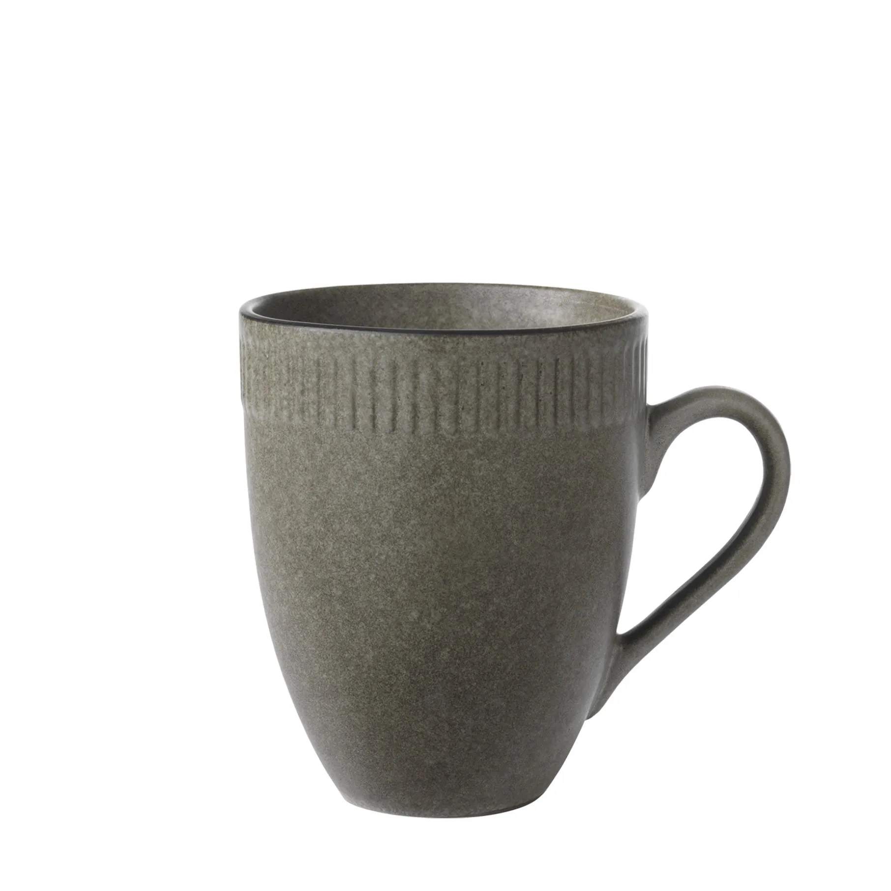 Relief krus 30 cl stentøj grå