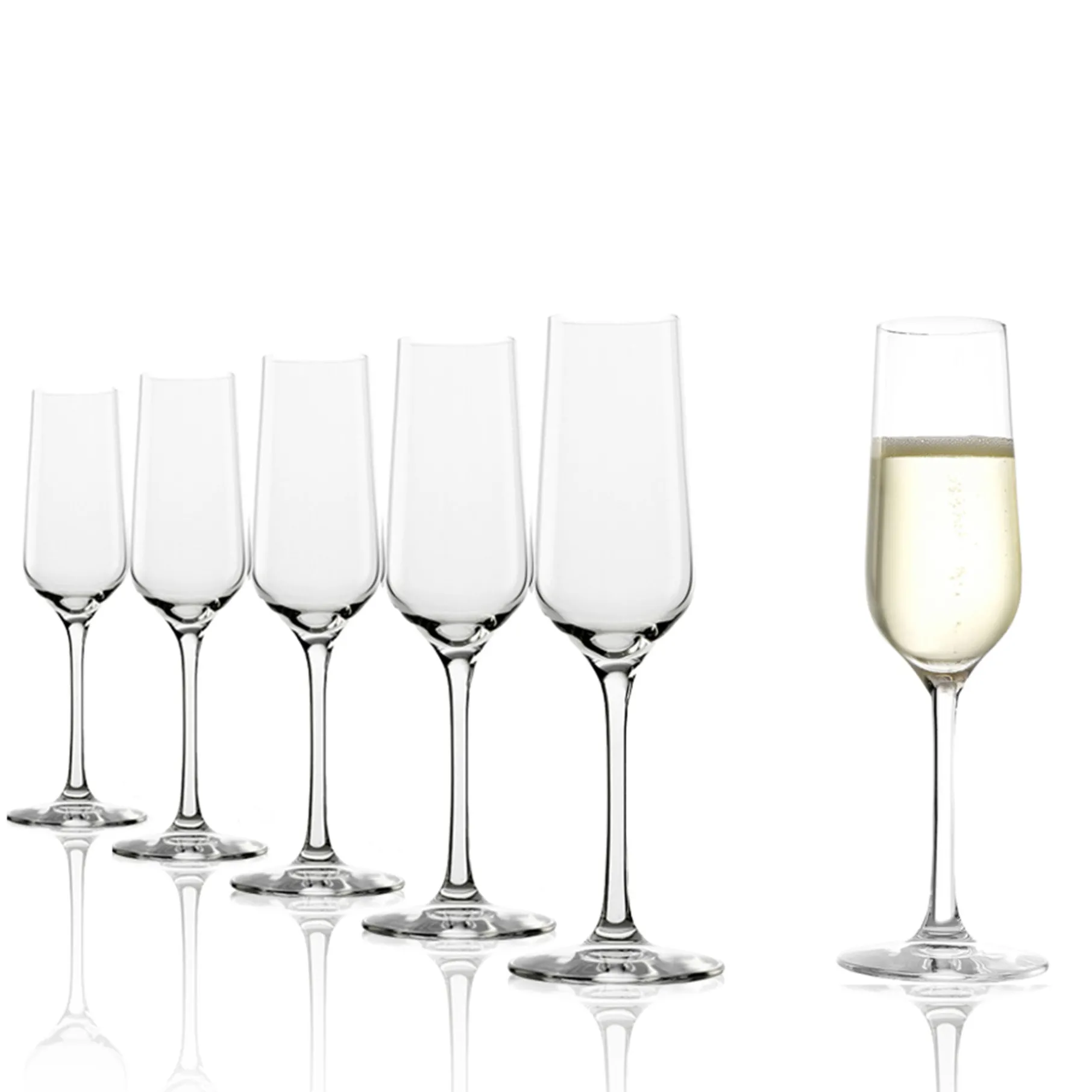 Revolution champagneglas 200 ml 6 stk