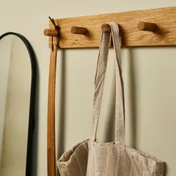 Samsø Vintage knagerække i FSC certificeret egetræ, L90 cm