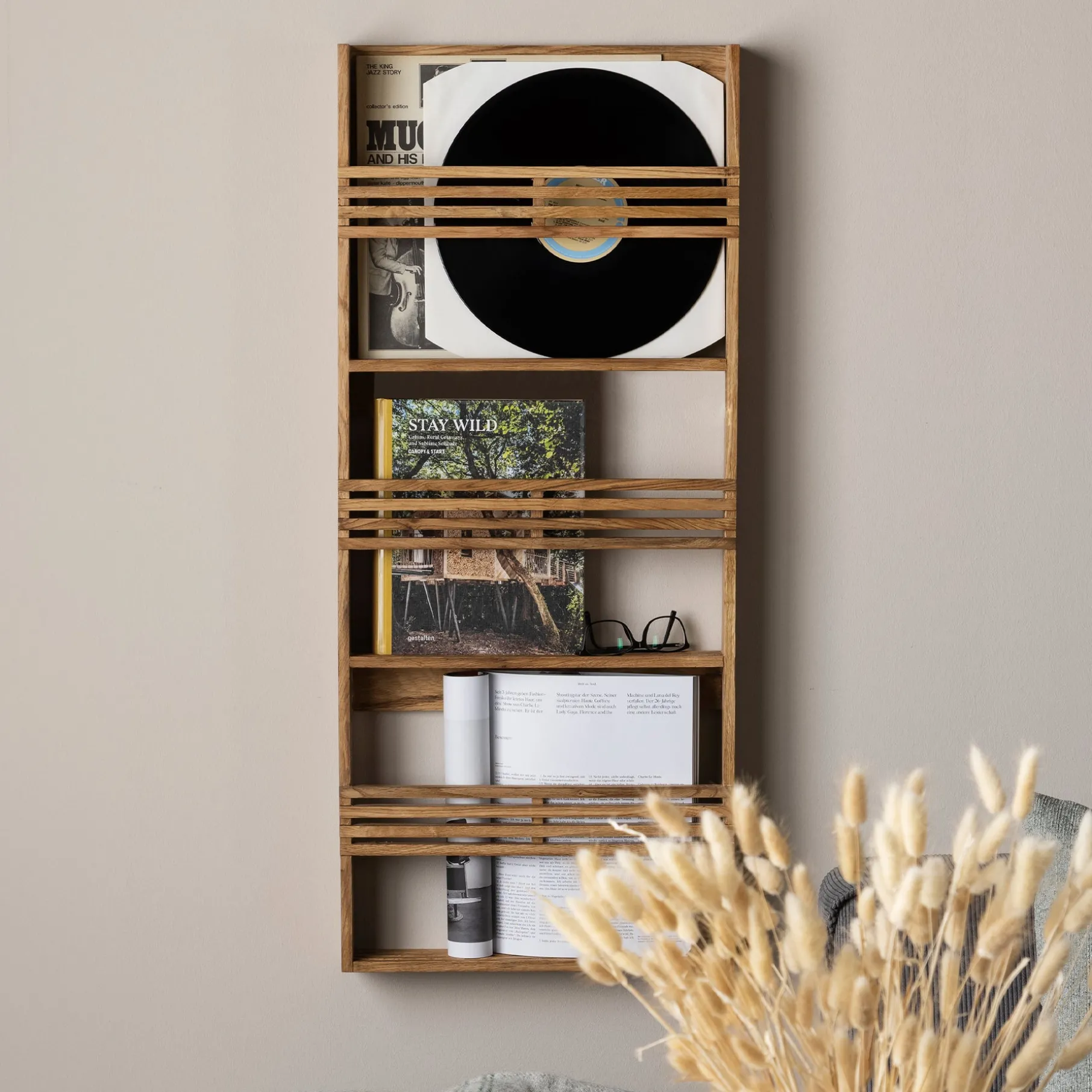 Samsø Vintage magasinholder H96 cm