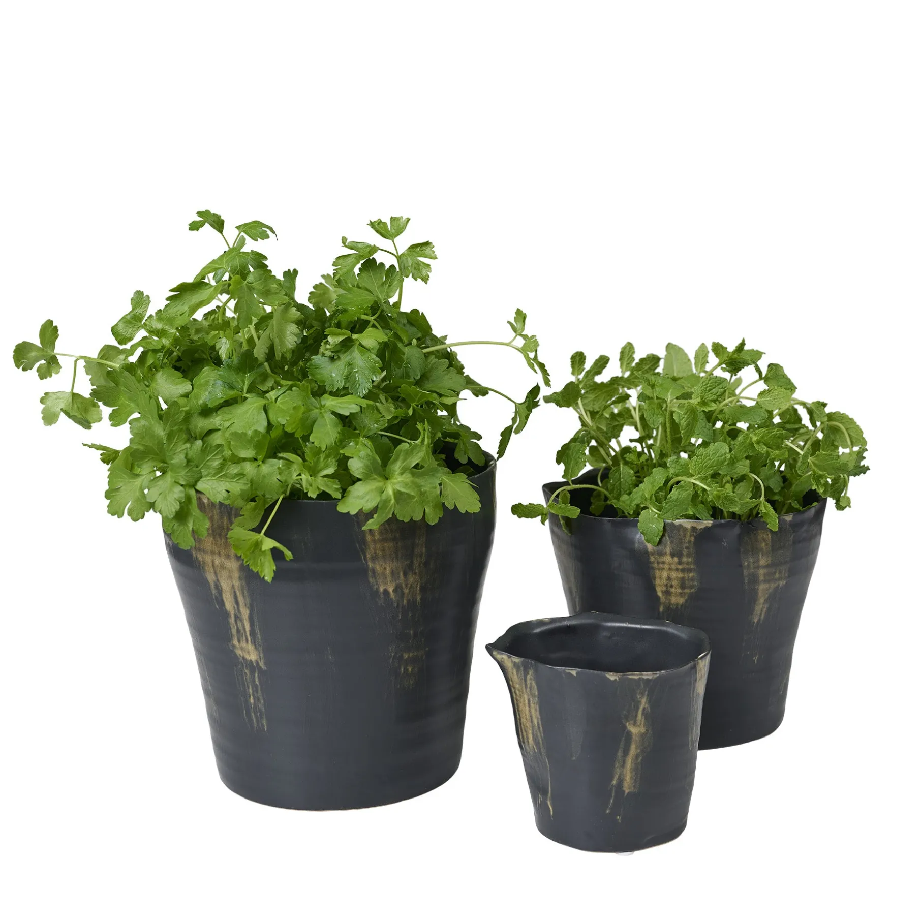 Sculpted urtepotte Ø12,5 cm