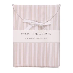 Sengetøj 140x220 cm sand/beige striber