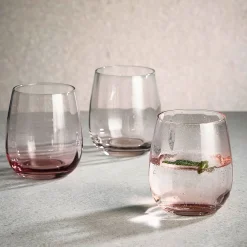 SØHOLM Sonja vandglas 2 stk peach