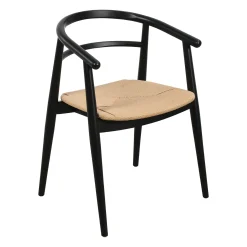 Søndervig spisebordsstol - Sort