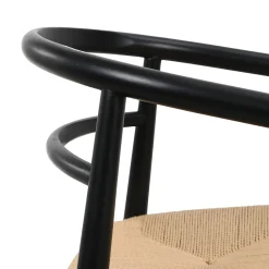 Søndervig spisebordsstol - Sort